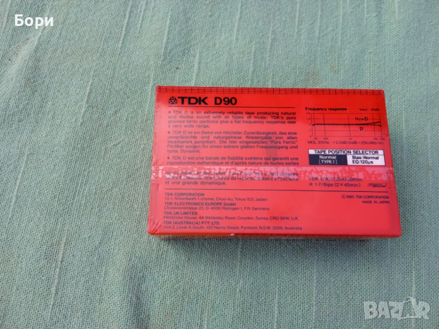 Нови TDK D90 Аудио касети, снимка 5 - Аудио касети - 36264421