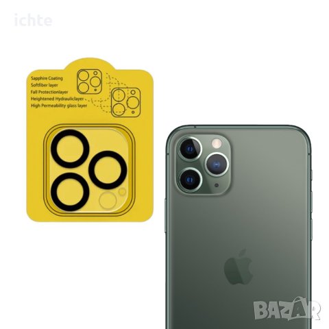 Протектор за камера за iPhone 11 Pro Max, снимка 1 - Фолия, протектори - 41606362
