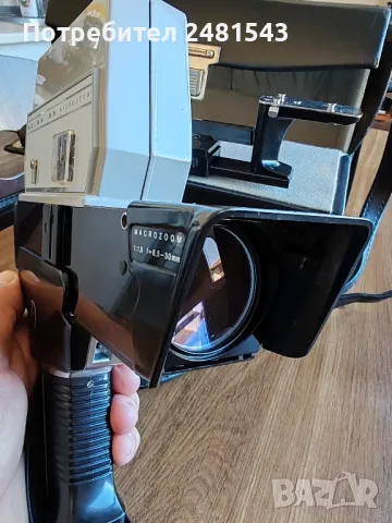 Bolex 155 macrozoom 8mm филмова камера, снимка 6 - Камери - 47628772