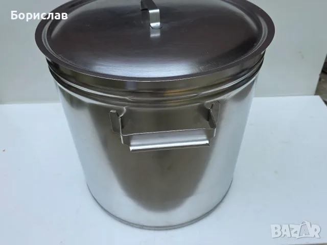 Неръждаем 40 л. иноксов казан, снимка 6 - Съдове за готвене - 55849272