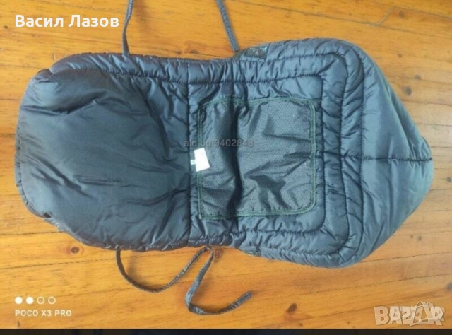 Зимно детско чувалче за количка/шейна.