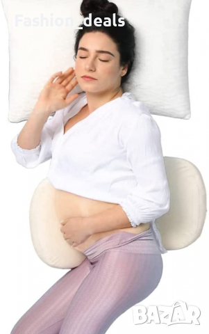 Нова мека възглавница за тяло жена майка бременна Опора за гърба, сън