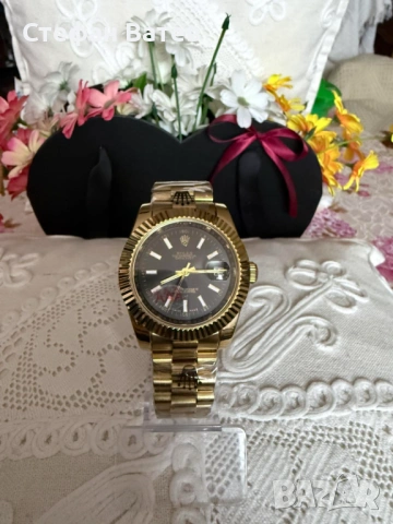 Часовници Rolex със самонавиващ механизъм, снимка 17 - Мъжки - 53170619