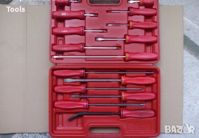 Genius Tools TL-515X 14 брoя комбинирани отвертки и 1 твърдо рамо