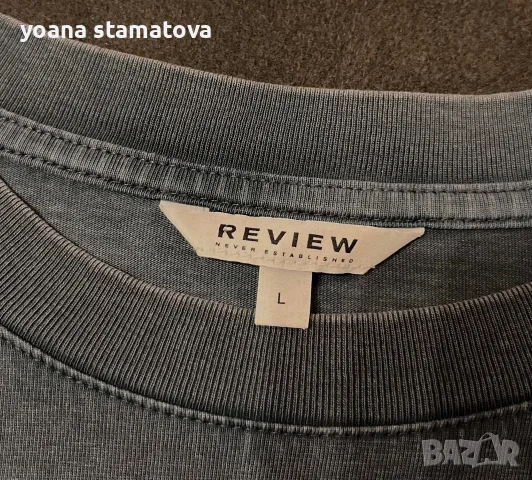Оригинална мъжка тениска Review, снимка 3 - Тениски - 55737819