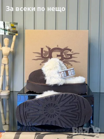 UGG Дамски Пухкави Чехли С Платформа И Пух - Различни Цветове Код SK2164