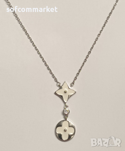 Сребърно колие 4,54 гр., снимка 3 - Колиета, медальони, синджири - 44747991