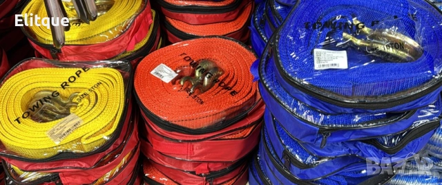 Въже колан за теглене, 5,8 или 10 тона, дължина 4м