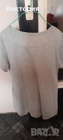 Сива тениска размер М , снимка 3 - Тениски - 40491825