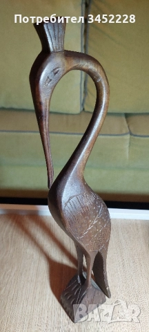 дърворезба за ценители 40см , снимка 6 - Декорация за дома - 52471153