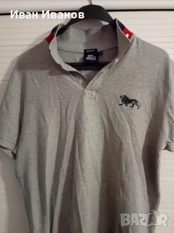 Оригинална фланелка с яка Lonsdale, снимка 2 - Тениски - 49601755