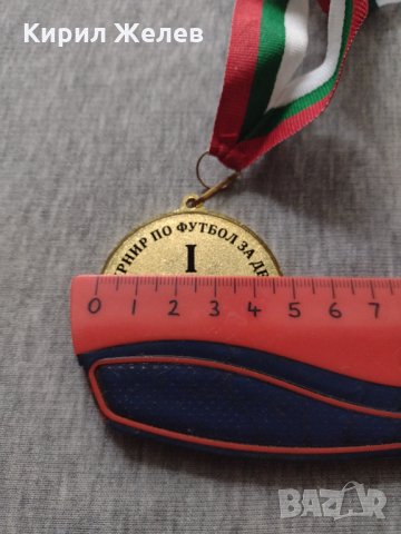 Медал 🏅 турнир по футбол за деца БАЛКАНИКА КЪП за колекция - 25939, снимка 5 - Други ценни предмети - 34522422