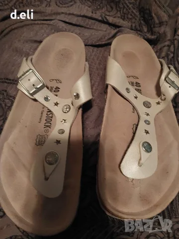 BIRKENSTOCK Original Size 40 Кожа, снимка 4 - Чехли - 56059756