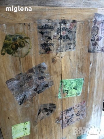 ПРОДАВАМ МАСИВНА МАСА ОТ ЕКЗОТИЧНО ТИКОВО ДЪРВО , снимка 9 - Маси - 38731641