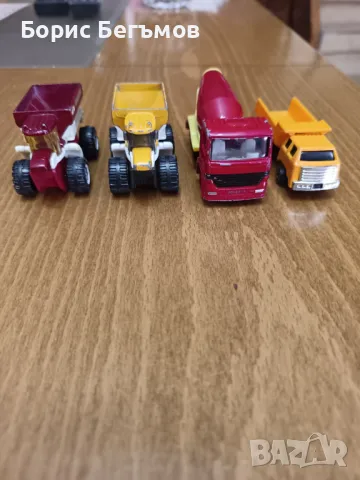 лот колички мачбокс, сику ,concrete truck