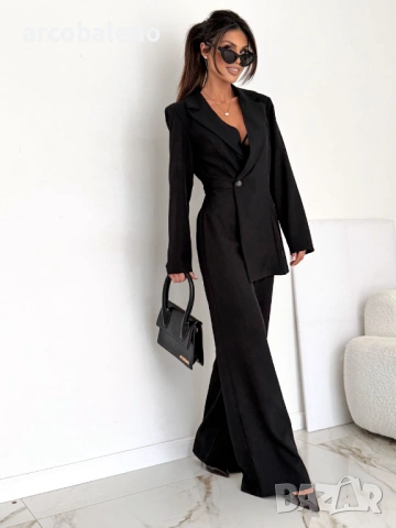 Стилен дамски гащеризон с елегантна кройка LUXURY, 4цвята , снимка 2 - Гащеризони - 53634951