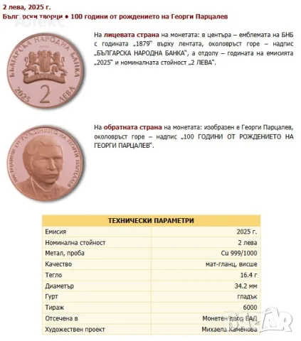 100 години от рождението на Георги Парцалев