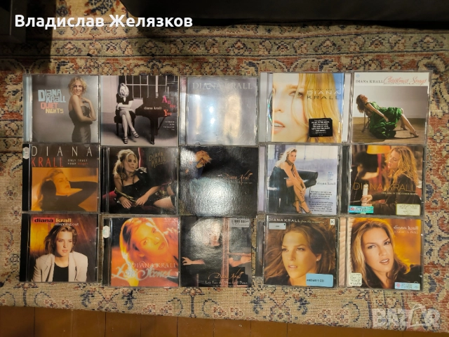 15 броя оригинални компакт диска на Diana Krall