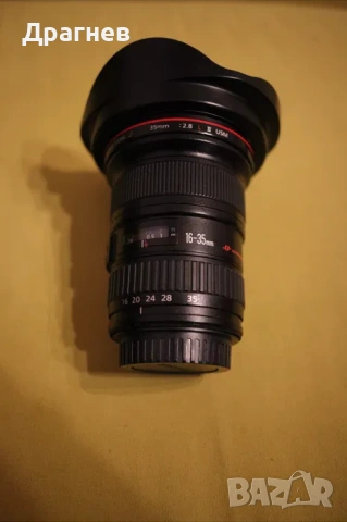Canon EF 16-35mm f2.8 II L USM обектив, снимка 2 - Обективи и филтри - 53740617