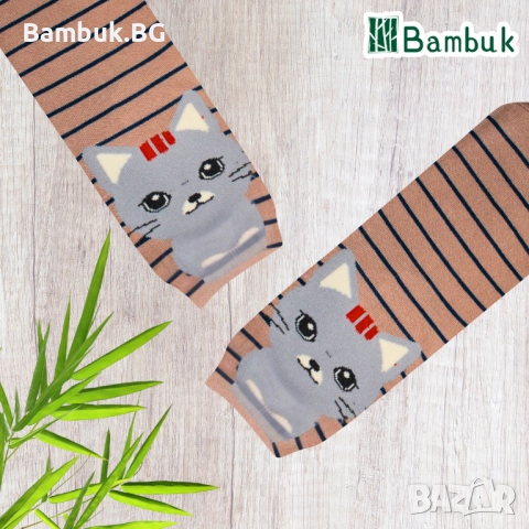  Дамски чорапи за весело настроение “Сладки котенца”, снимка 9 - Други - 52577628