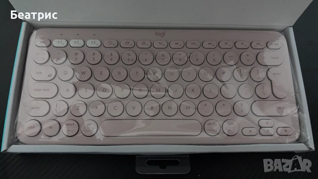 Безжичен комплект Logitech – клавиатура K380 + мишка Pebble M350, снимка 2 - Клавиатури и мишки - 51290053