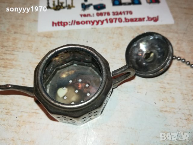 MADE IN ENGLAND-6х4х3см-миниатюра 1610211706, снимка 2 - Антикварни и старинни предмети - 34485159