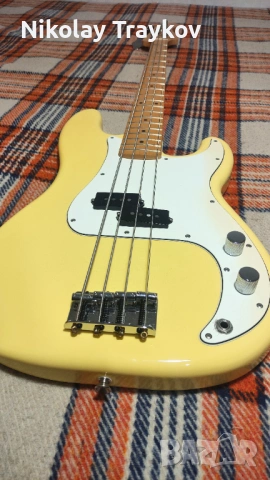 Бас китара Fender Player Precision MN, снимка 2 - Китари - 52957479
