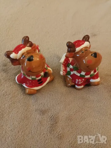 Две солници Еленчета. , снимка 4 - Аксесоари за кухня - 48517873