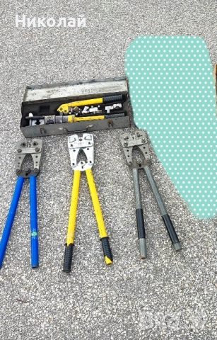 Кербовачни клещи кримпващи