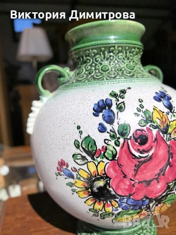 Ретро Ваза MARZI & REMY , снимка 4 - Вази - 53803481