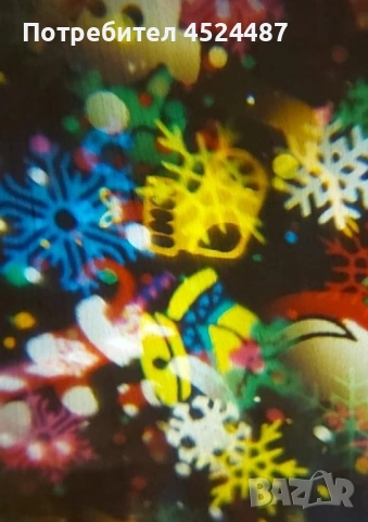 Коледен светлинен прожектор - Радост и цветове у дома, снимка 6 - Прожектори - 52508733