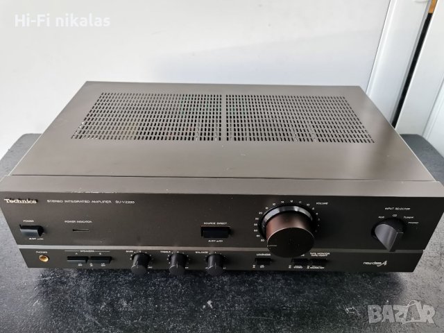 Стерео усилвател TECHNICS SU-VZ 220, снимка 4 - Ресийвъри, усилватели, смесителни пултове - 41964410