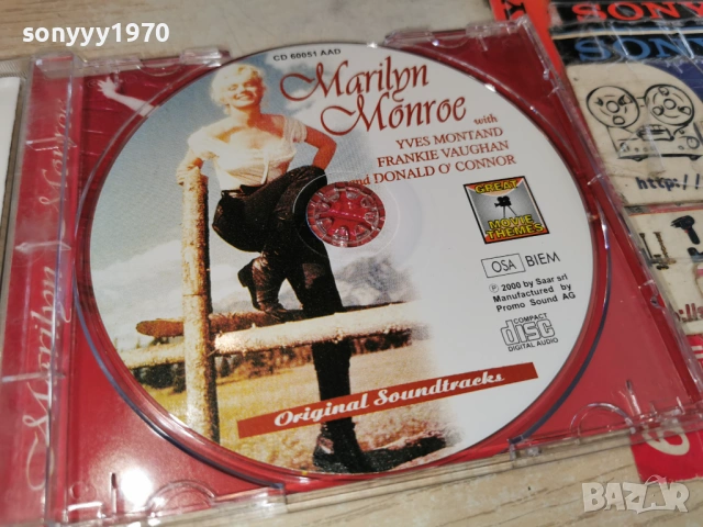 MARILYN MONROE CD-ВНОС GERMANY 1003260716H2E6R, снимка 12 - CD дискове - 53776176