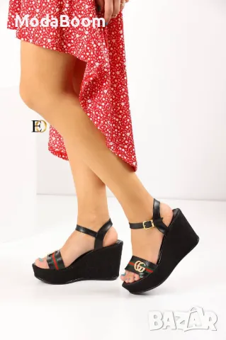 Дамски сандали на платформа Различни цветове , снимка 5 - Сандали - 48835120