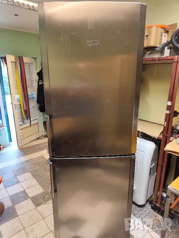 Hotpoint Ariston - голям иноксов хладилник