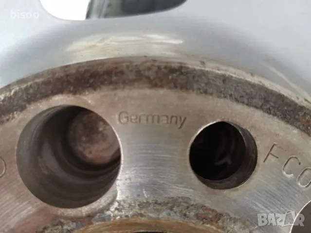 4бр ОРИГИНАЛНИ НЕМСКИ ЛЕТИ Audi джанти 5Х112, 16" с гуми GOODYEAR EFFICIENT GRIP 225/55/16, снимка 8 - Гуми и джанти - 48346934