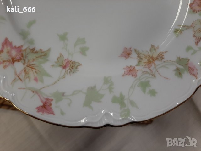 Порцеланов сервиз за торта внос от Холандия , снимка 6 - Сервизи - 41643982