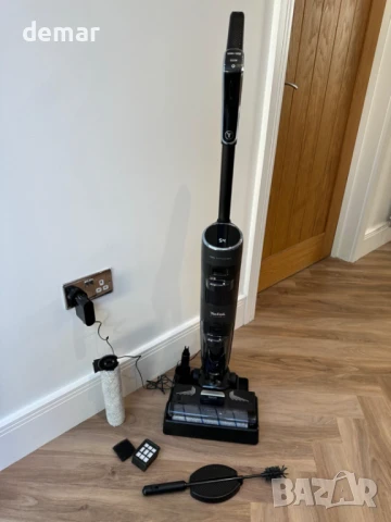 Tefal X-CLEAN 4 Безжична прахосмукачка за мокро и сухо почистване,сива, снимка 8 - Прахосмукачки - 51156265