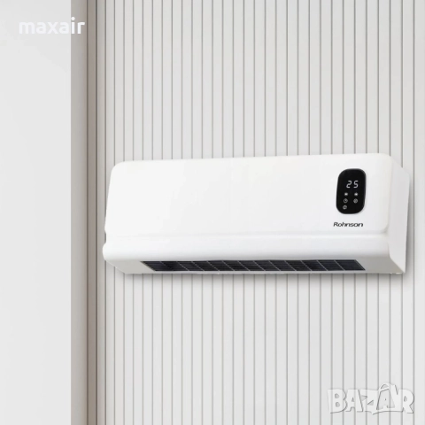 Стенен PTC конвектор с дистанционно управление Rohnson R-6069 * Гаранция 2 години, снимка 3 - Отоплителни печки - 51996636