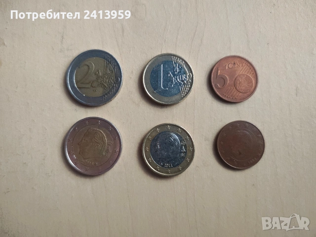 Евро монети от различни държави , снимка 3 - Нумизматика и бонистика - 53054695