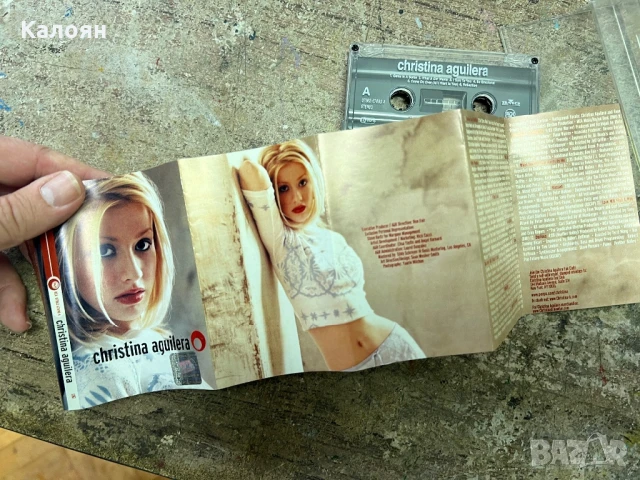 Аудио касетка Christina Aguilera оригинална , снимка 6 - Аудио касети - 51337422
