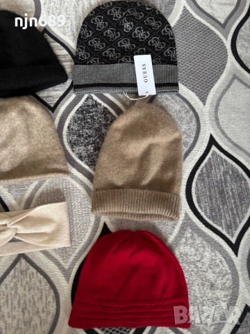 H&M шапки от 100% кашмир, снимка 3 - Шапки - 53028339