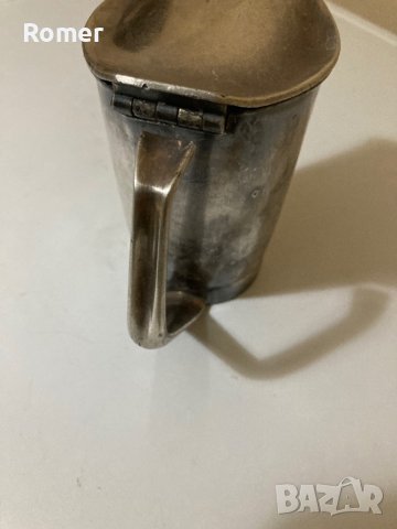 WMF стара посребрена каничка за чай,кафе.мляко WMF стар посребрен поднос, снимка 10 - Антикварни и старинни предмети - 41811022