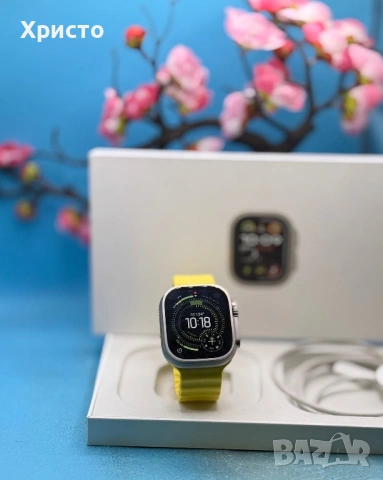 ГАРАНЦИОНЕН!!! Смарт часовник Apple Watch Ultra 2, 49 мм, Cell, Titanium , снимка 3 - Смарт часовници - 53436599