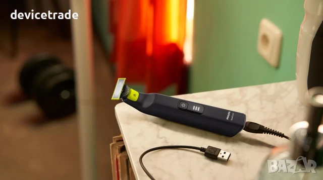 Тример за лице и тяло, Philips OneBlade Pro QP6552/15, снимка 2 - Тримери - 51110580