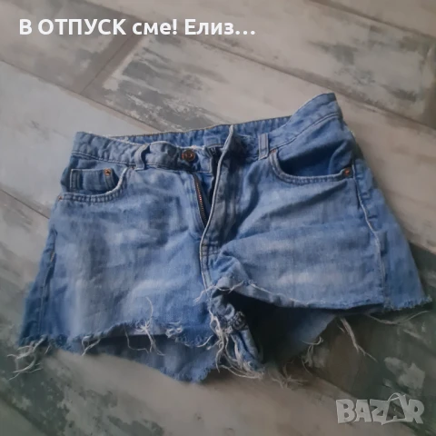 Къси дънкови панталони H&M, снимка 1