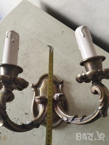 Бароков аплик за стена , снимка 6 - Лампи за стена - 44825724