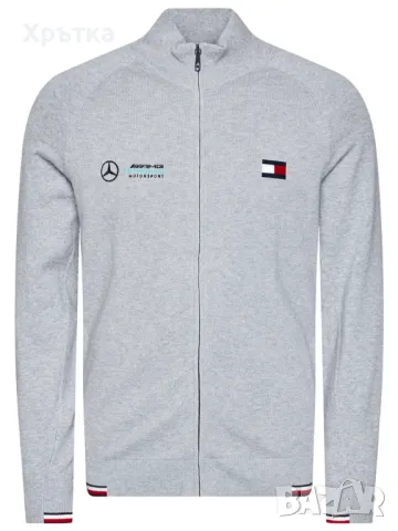 Tommy Hilfiger x Mercedes AMG - Оригинална мъжка жилетка с цип р-р S-M, снимка 13 - Пуловери - 48827561