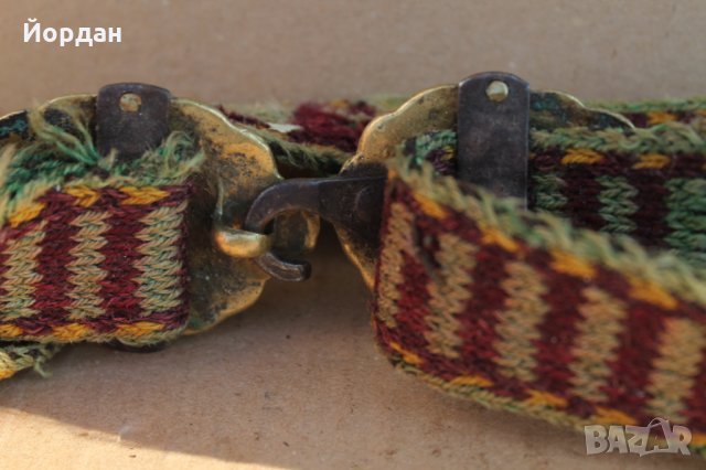 Възрожденски бронзови пафти с колан , снимка 6 - Антикварни и старинни предмети - 34523289