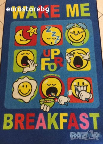 (-40%) Килим ASSOCIATED WEAVERS - Wake Me Up Smiley Breakfast, 80X120CM, снимка 3 - Килими - 26254652